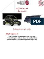 Go Kart Solar Innovatec 2022