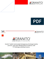 Komparasi Spesifikasi Teknis GranitoTM dan Produk Lain