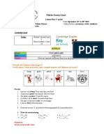 Lesson Plan 5 2nd Grade