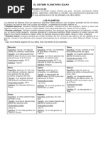 El Sistema Planetario Solar