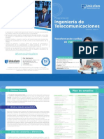 Brochure INGENIERÍA TELECOMUNICACIONES
