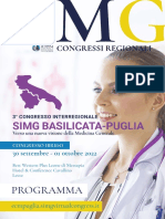 Programma SIMG PUGLIA BASILICATA CONGRESSO 2022