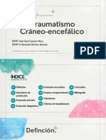 Traumatismo Cráneo-Encefálico: R3MF Yaret Sarai Cazares Meza - R2MF M. Bernardo Romero Jiménez
