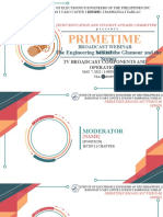 Broadcast PPT Template