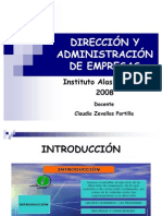 Dirección y Administración de Empresas