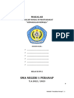 Makalah Kenakalan Remaja