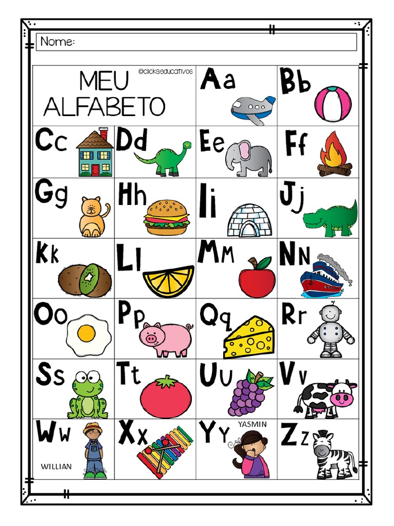 Meu Alfabeto | PDF