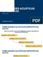 Habilidades Acuáticas Específicas PDF