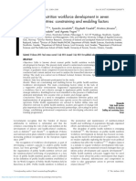 Public Health Nutrition Workforce Development in Seven European Countries Constraining and Enabling Factors