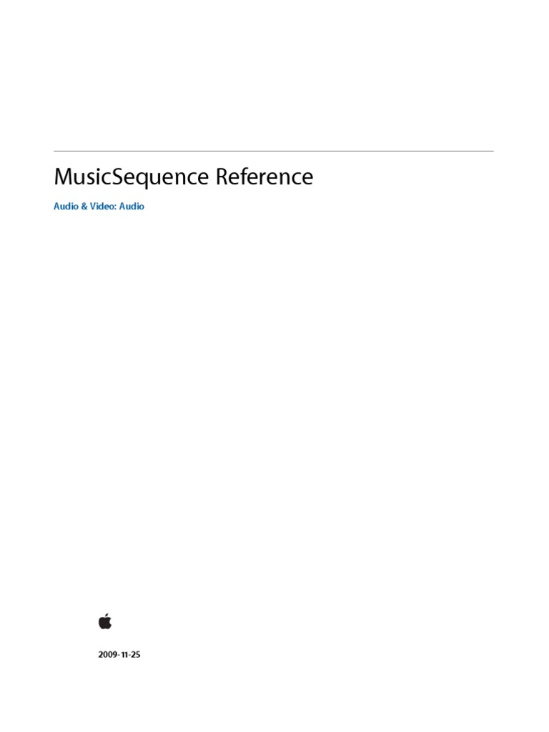 Music Sequence Reference | PDF | Parameter (Computer Programming ...