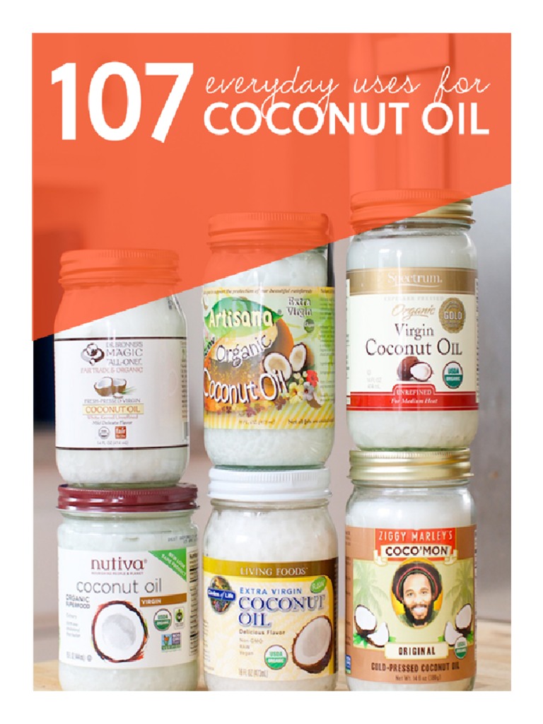 Coconut Oil Benefits PDF High Density Lipoprotein Cholesterol