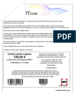 Carte Cadeau 89840900