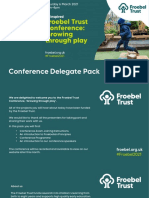 Froebel Trust Conference Delegate Pack 2021
