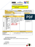 09.11.2021 Sesiòn de Aprendizaje Personal Social