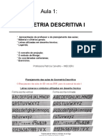 Geometria descritiva: conceitos básicos em