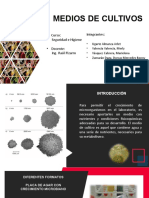 Medios de Cultivo