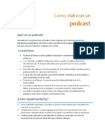 Cómo Elaborar Un Podcast