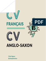Les Différences Entre Un CV Français Et Un CV Anglo-Saxon