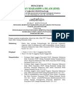 HMI Komisariat FISIP Pontianak 2021-2022
