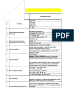 List Kebutuhan Data RKP