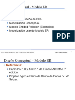 Modelo ER Diseño Conceptual