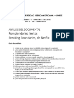 Analisis Del Documental Rompiendo Los Límites, Breaking Boundaries