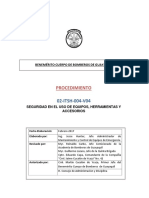 Seguridad en el uso de equipos de bomberos