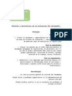 Ventajas y Desventajas de La Evaluación Del Desempeño