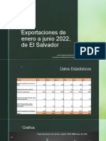 Exportaciones de Enero A Junio 2022, de