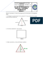 TALLER DE PENSAMIENTO ESPACIAL Y SISTEMAS GEOMÉTRICOS 7 Grado