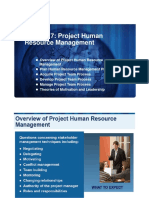 Chapter 07 Project Human Resource Management (PMF)