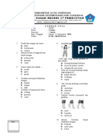 N - Seni Tari Kelas 1 (Kurikulum Penggerak) Digital UTS