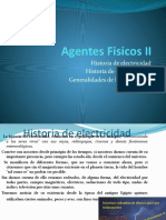 Historia de Agentes Fisicos