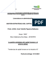 Infografia - Tendencias de Capital Humano en La Industria 4.0 - Mora Valderrama Ana Dalay