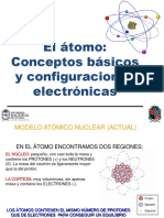 Clase 3-El átomo- Conceptos básicos y configuraciones electrónicas