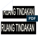 Ruang Tindakan