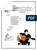 Informe de Musica 5to de Secundaria. Grupo2