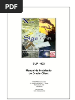 SUP 003 ManualDeInstalacaoDoOracleClient