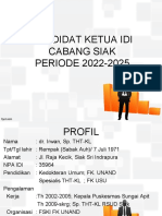 Program Kerja DR I Terupdate 2022