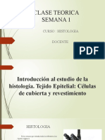 Clase 1 Introduccion Ala Histologia y Tej Epitelial