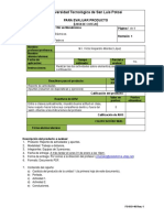 Guía de evaluación para reporte de actividades sobre elementos pasivos