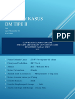 Laporan Kasus DM Tipe Ii: Ilmu Kesehatan Masyarakat Fakultas Kedokteran Universitas Jambi Puskesmas Pakuan Baru 2019