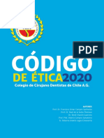 Codigo de Etica Colegio de Cirujano Dentistas de Chile 2020
