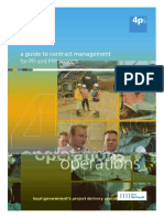 A Guide To Contract Management For PFI and PPP Projects
