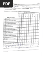 HUGRS Power Tools Inspection Checklist August 2021 | PDF