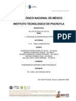 Tabla Comparativa  de Sistema Gestor de Base de Datos (SGBD).