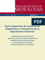 Guías Argentinas de Consenso en Diagnóstico y Tratamiento de La Hipertensión Pulmonar