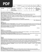 DW&DM Syllabus