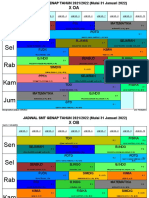 JADWAL KBM KELAS Rev.3-26JAN22