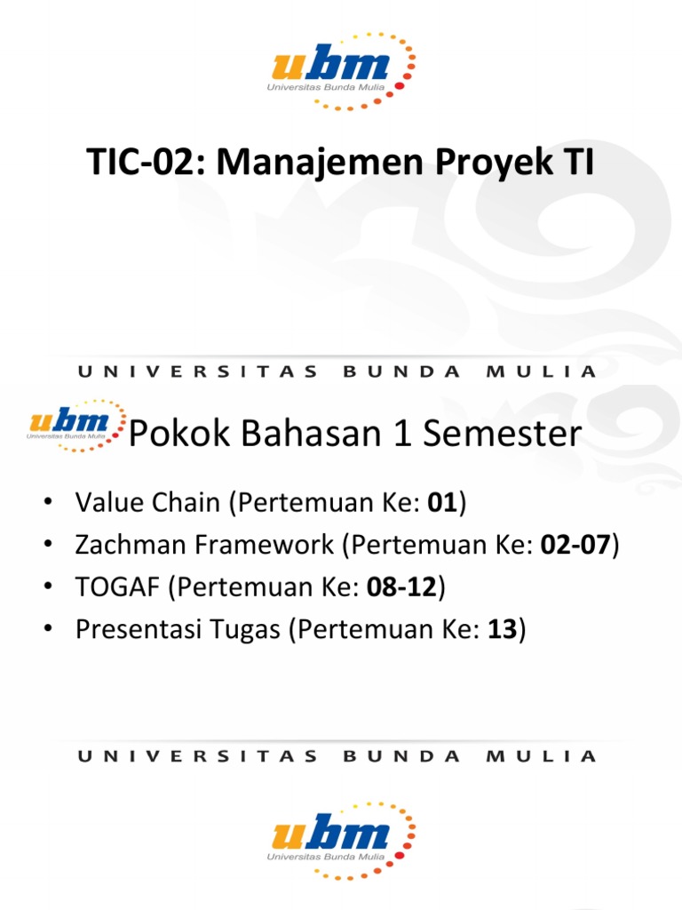 Materi 06 Zachman Framework | PDF